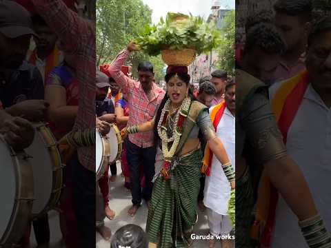 Jogini nisha kranthi sigam at Telangana bonalu 2024 #jogininishakranthi #shorts