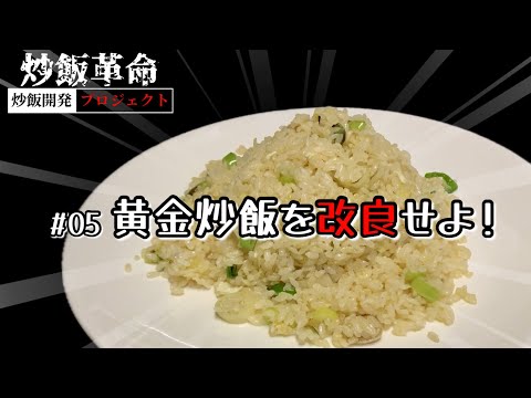 【炒飯革命】#05 黄金炒飯を改良せよ！【炒飯開発プロジェクト】