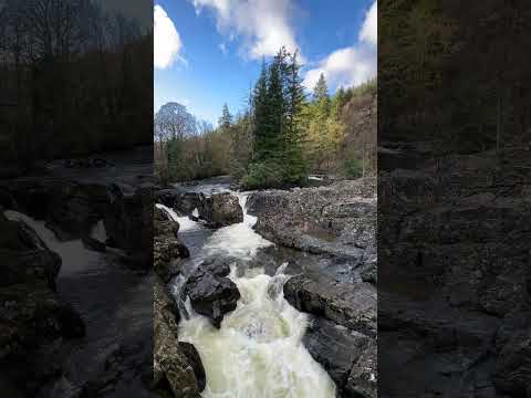 Stunning waterfall on the Afon Llugwy (River Llugwy)