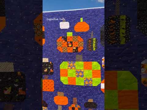 From Scraps to Pumpkins, Use Your Fabric Stash to Make a Quilt, Halloween 🎃  Fall Scrappy Pumpkins