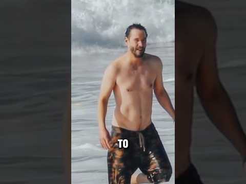 The Secret Behind Keanu Reeves' Ageless Appearance #keanureeves #shorts