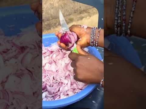 Best onion cutting skill