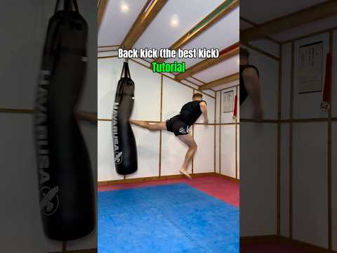 Is the back kick the best kick??