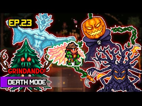 GRINDANDO AS LUAS E FICANDO RICO! - Terraria Calamity Death Mode EP. 23