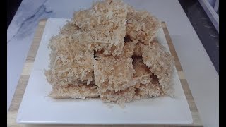 Easy Coconut Burfi / Nariyal Methai (Fiji Indian Style)