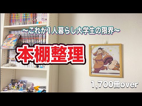 オタク部屋が荒れてきたので本棚整理していく！！【本棚紹介】