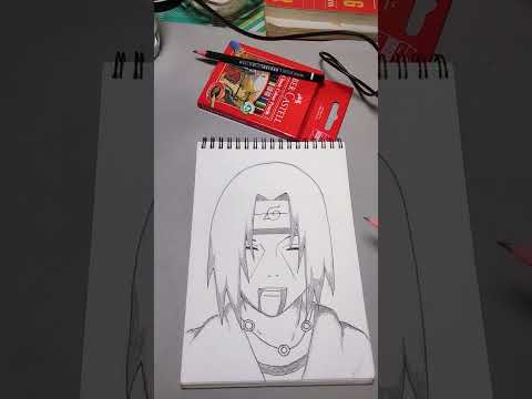 Drawing tachi's death scene anime Naruto 🥹 #anime #naruto #itachi