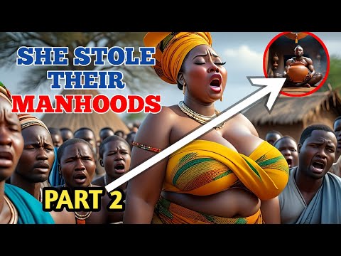 Part 2 She STOLE The MANHOODS Of ALL The MEN In The Village #africantales #tales #folks #folktale