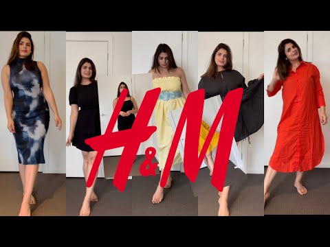 H&M DRESSES HAUL!! | NEW and DISCOUNTED FROM H&M