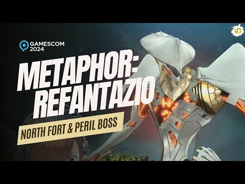 Northern Border Fort gameplay and Peril Boss boss fight - Metaphor ReFantazio | Gamescom 2024