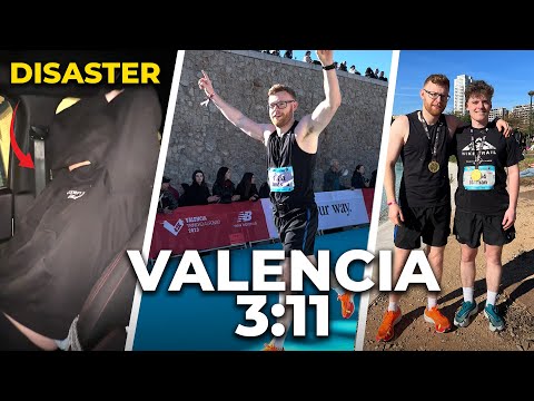 Valencia Marathon Race Recap (Running 3:11)