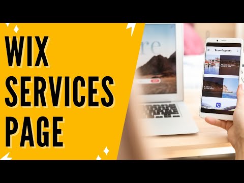 Service Page In Wix | Wix Services Page