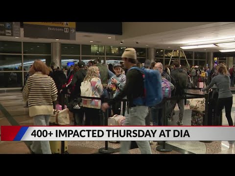 41 delays reported at DIA Friday