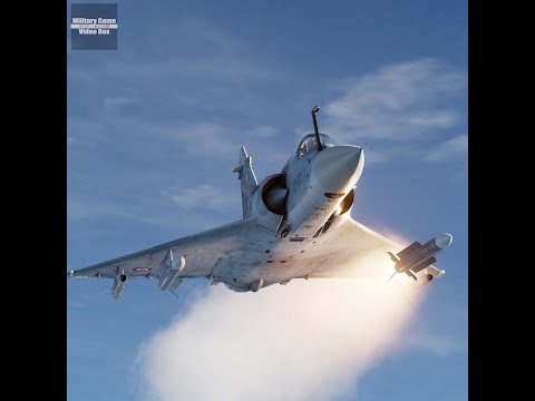 Mirage 2000C VS Russian Su-30 dogfight video (DCS: M-2000C by RAZBAM) #Shorts