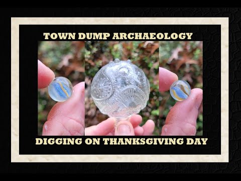 Town Dump Archaeology - Antiques - Vintage Marbles - Bottle Digging - Ohio Valley - Old Bottles -