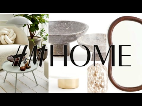 H & M HOME STORE | AFFORDABLE MODERN ORGANIC HOME DECOR