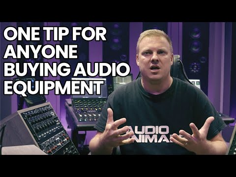 One Tip For Anyone Buying Audio Equipment