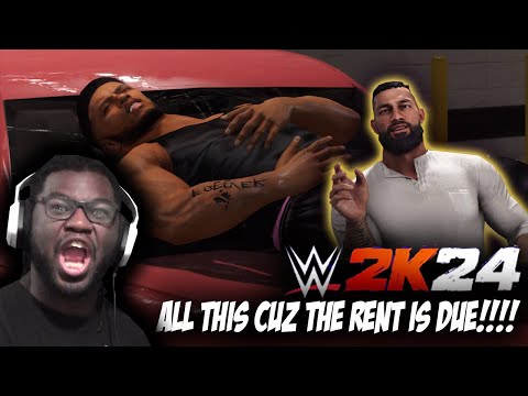 ROMAN REIGNS SAID THE RENT IS DUE!!!? WWE 2K24 MYRISE UNDISPUTED EP. 11