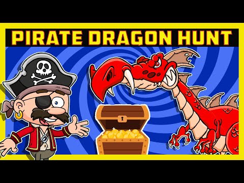 Dragon Hunt Pirate Adventure for kids | Mister Kipley monster hunt