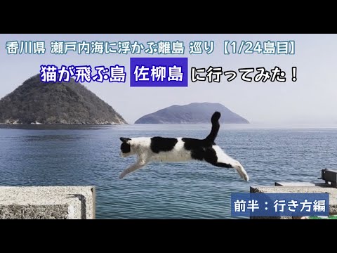 猫が飛ぶ島 佐栁島に行ってみた！瀬戸内海に浮かぶ 離島巡り行ってみた！（前半：行き方編）【38のりのり】【瀬戸内海に浮かぶ島 1／24島目】