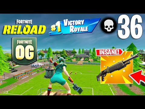 36 Elimination Solo VS Duos OG Reload Wins (Fortnite Chapter 5 Season 4 PC Controller)