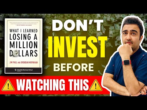 why 90% traders lose money | Losing a Million Dollars book summary | STOP trading in stock market