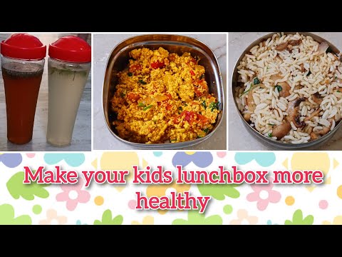 2 healthy recipe in 1 video/Lunch box recipes/Make healthy food from your kitchen