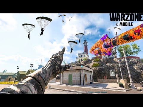 WARZONE MOBILE ON 100FPS ANDROID ALCATRAZ HIGH GRAPHICS GAMEPLAY