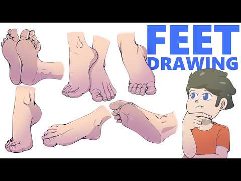 How to Draw Feet