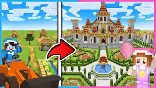 ボロボロの村を立派な王国に作り変えるマインクラフト👑【 マイクラ / Minecraft  】