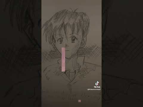 #shinji #evangelion #anime #100daysdrawingchallenge #sketchbook #sketch #neongenesisevangelion