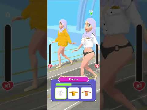 Catwalk Beauty Gameplay Walkthrough All levels   Android, IOS MOBILE   New update #shorts games