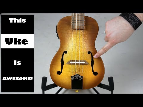 Archtop Ukulele? | Ortega Saloon Series RUSL-HSB