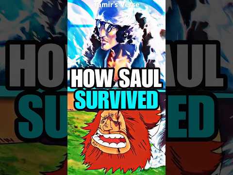 How Did Jaguar D. Saul SURVIVE Ohara?!? #anime #onepiece #luffy #shorts