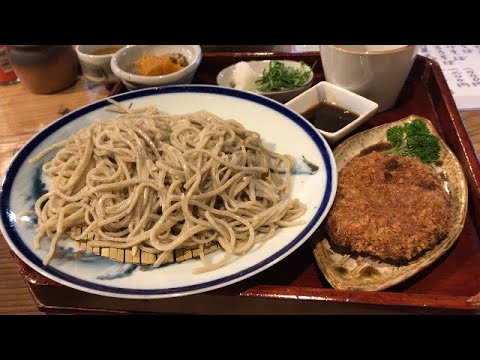 猪ミンチカツと手打ち蕎麦  京都「美山」