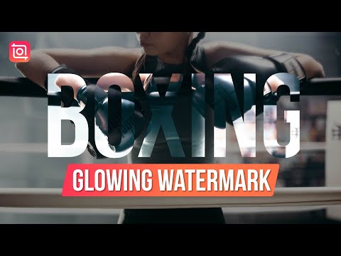 Glowing Text Effect Editing Tutorial with InShot |✨Glowing Watermark