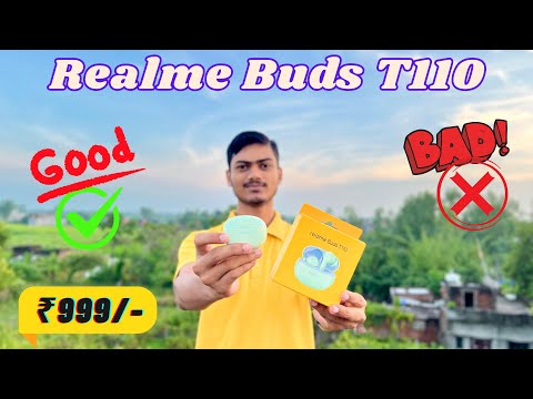 Realme Buds T110 Unboxing Best Affordable Earbuds? | First Look & Sound Test Honest Review!