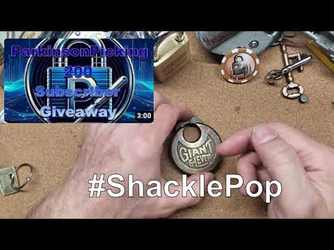 [180] Shackle Popping Fun Entry for ParkinsonPicking @ParkysPlace  #ShacklePop