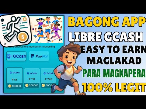 GRABE!!LIBRE 200 PESOS GCASH NA NAMAN:HAPPY WALK APP_BAGONG LEGIT APP#makemoneyonline#earningapp