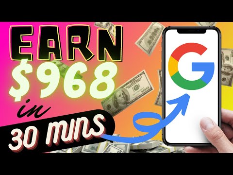 Earn $968 in 30 minutes From Google News 2022 (Make Money From Google 2022)