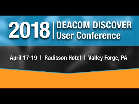 2018 Deacom Discover Annual User Conference