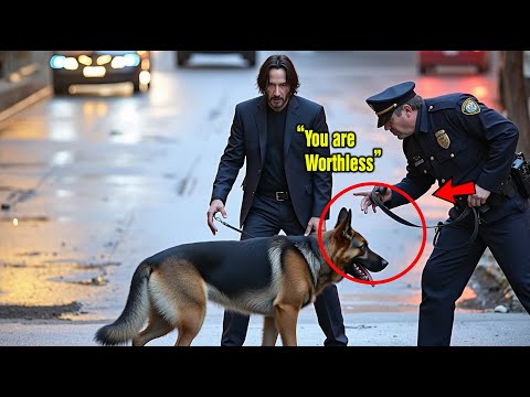 Police Dog Fired for Being Too Friendly—Now Works with Keanu Reeves on a Mysterious Job!