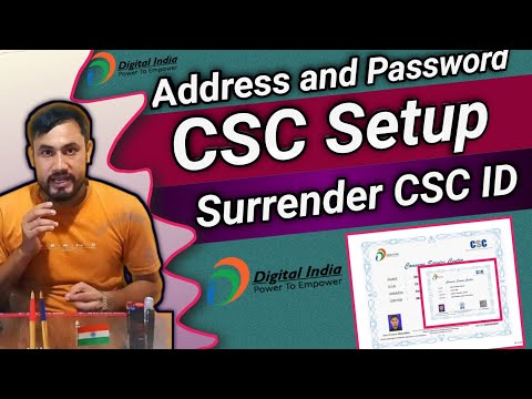 How to Setup CSC ID/Address Update/Wallet PIN/Password/How to Add Money with CSC ID