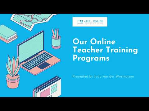 Our Online Teacher Training Programs