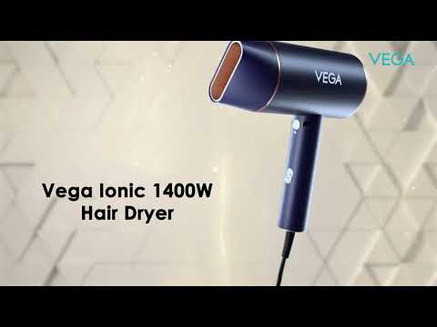 Introducing Vega Ionic 1400W Hair Dryer VHDH-35 | Ultra-Fast Drying | Ionic Technology