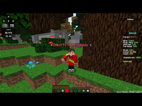 Hmbot jogando minescraft