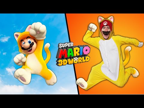 Stunts from Mario 3D World In Real Life