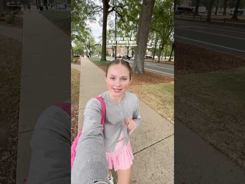 EAT LUNCH WITH ME AT MY SORORITY HOUSE | kappa alpha theta at the university of alabama #vlog #asmr