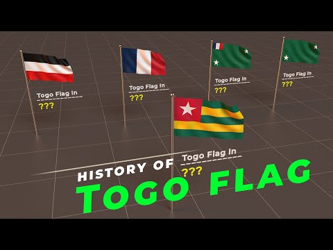 History of Togo Flag | Evolution of Togo flag | Flags of the world |