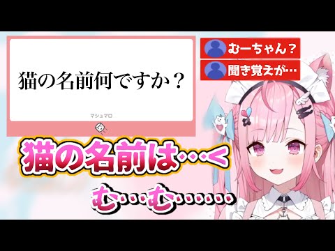 【Vtuber】猫の名前を尋ねられて戸惑う結城さくなが可愛いすぎたwww【結城さくな/切り抜き】